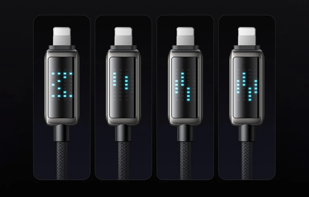 Mcdodo CA-2630 USB-C prie Lightning laidas, 36 W, LED ekranas, 1.2 m aprašymas - Prekės nuotrauka