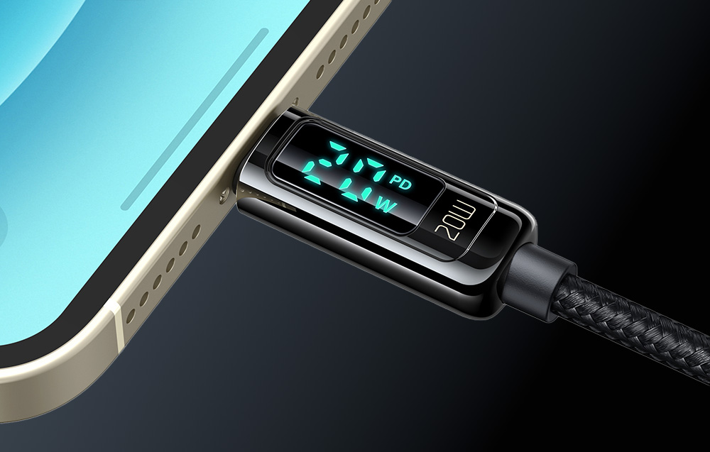 Mcdodo CA-8810 USB-C prie Lightning laidas, 36 W, 1.2 m (juodas) aprašymas - Prekės nuotrauka