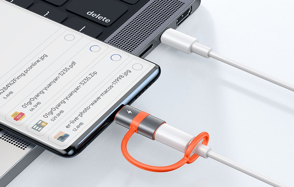 McDodo OT-3820 USB-C į mikro USB adapteris (juodas) aprašymas - Prekės nuotrauka McDodo OT-3820 USB-C į mikro USB adapteris (juodas) aprašymas - Prekės nuotrauka