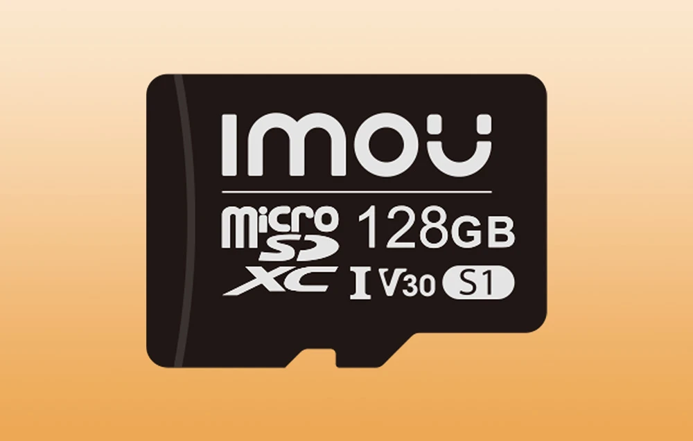 Atminties kortelė IMOU 128GB Micro SD (UHS-I, SDHC, 10/U3/V30, 95/38) aprašymas - Prekės nuotrauka
