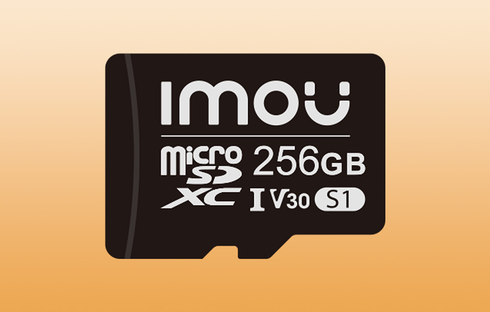 Atminties kortelė IMOU 256GB Micro SD (UHS-I, SDHC, 10/U3/V30, 95/38) aprašymas - Prekės nuotrauka