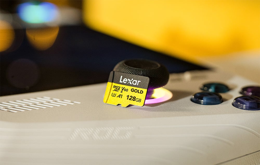 Atminties kortelė Lexar GOLD Micro SDXC 128GB aprašymas - Prekės nuotrauka