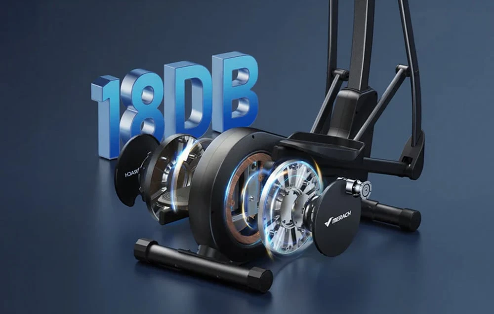 MERACH elliptical trainer MR-E33B3-EU (juodas) aprašymas - Prekės nuotrauka
