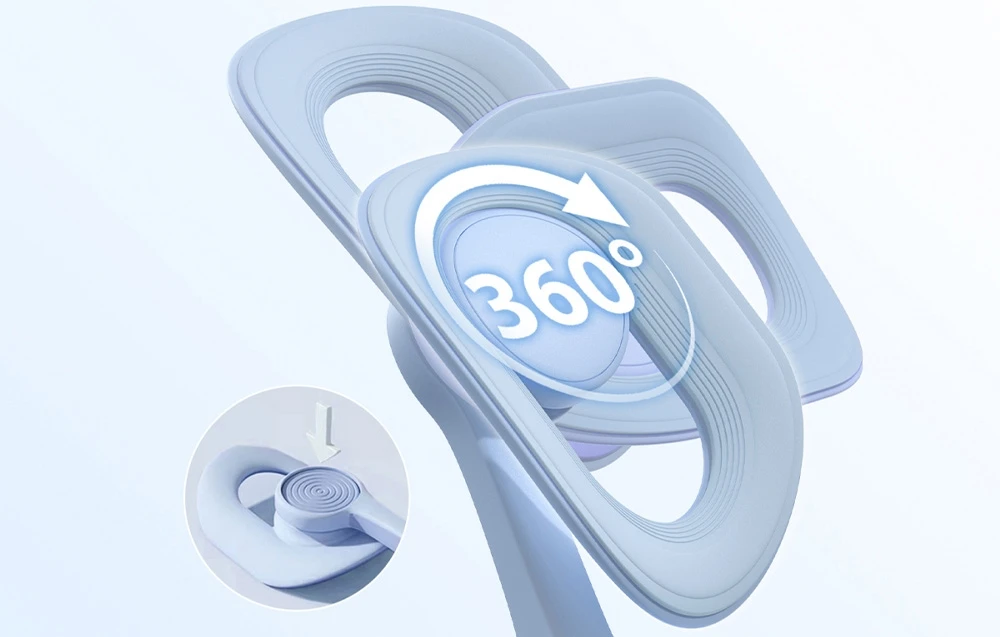 MERACH MR-2397 Thigh and Pelvic Floor Muscle Trainer mėlynos spalvos aprašymas - Prekės nuotrauka