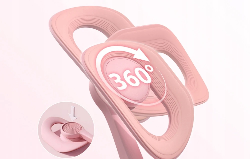 MERACH MR-2397 Thigh and Pelvic Floor Trainer rožinės spalvos aprašymas - Prekės nuotrauka