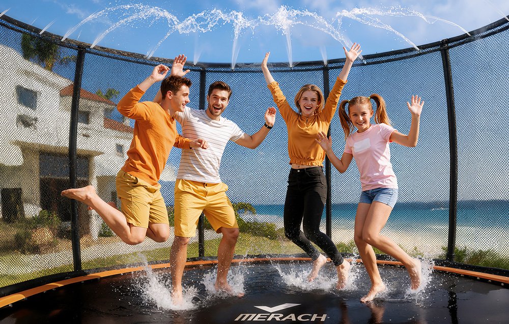 MERACH MR-2429B2 Trampoline, 3.6 m aprašymas - Prekės nuotrauka