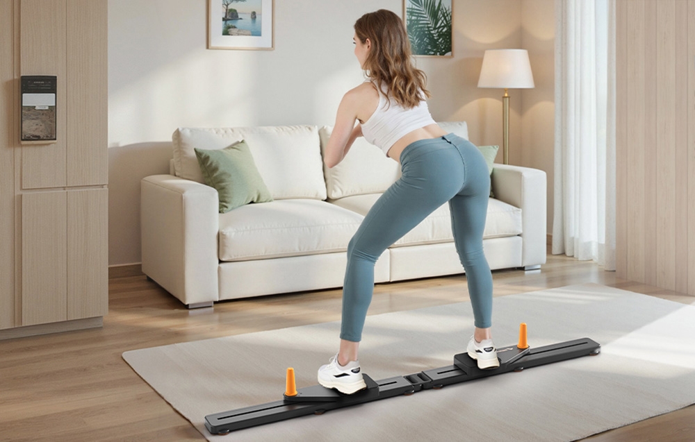 MERACH MR-2494B1 Exercise Reformer (Juodas) aprašymas - Prekės nuotrauka