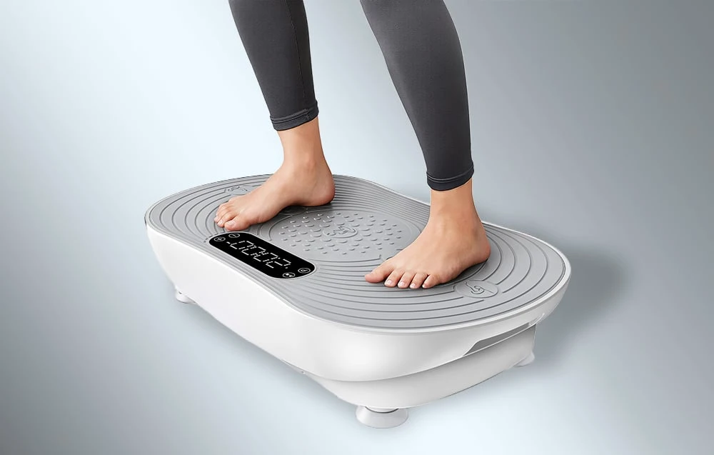 MERACH MR-2533W1-EU vibration platform (baltas) aprašymas - Prekės nuotrauka