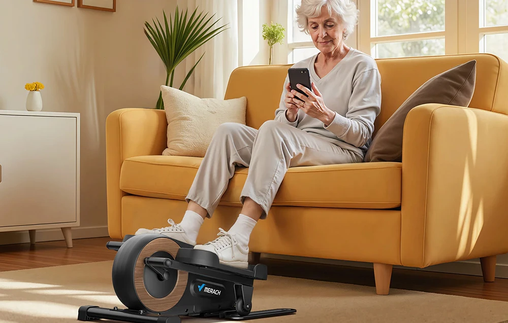 MERACH MR-E43B1 mini elliptical trainer (juodas) aprašymas - Prekės nuotrauka