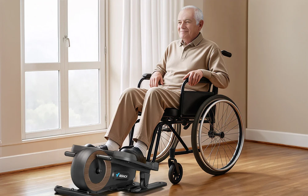 MERACH MR-E43B1 mini elliptical trainer (juodas) aprašymas - Prekės nuotrauka