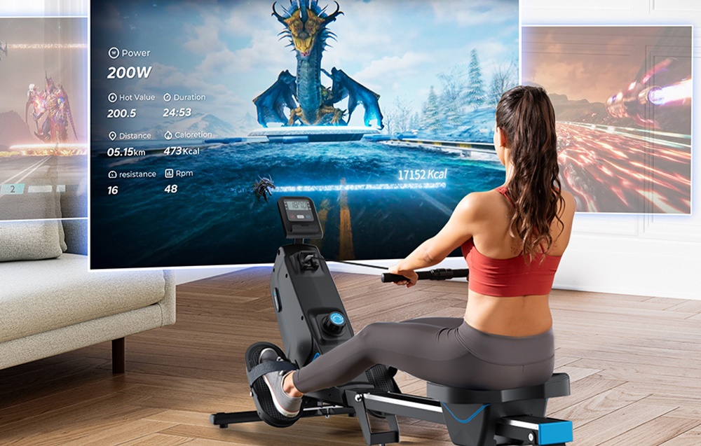 MERACH MR-R05B4 Rowing Machine aprašymas - Prekės nuotrauka