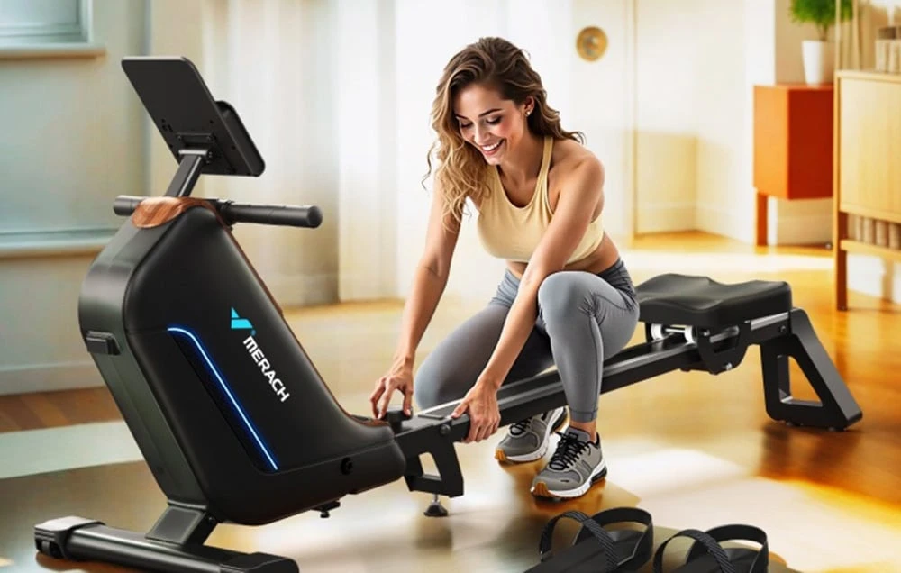 MERACH MR-R15B1-EU Rowing Machine aprašymas - Prekės nuotrauka