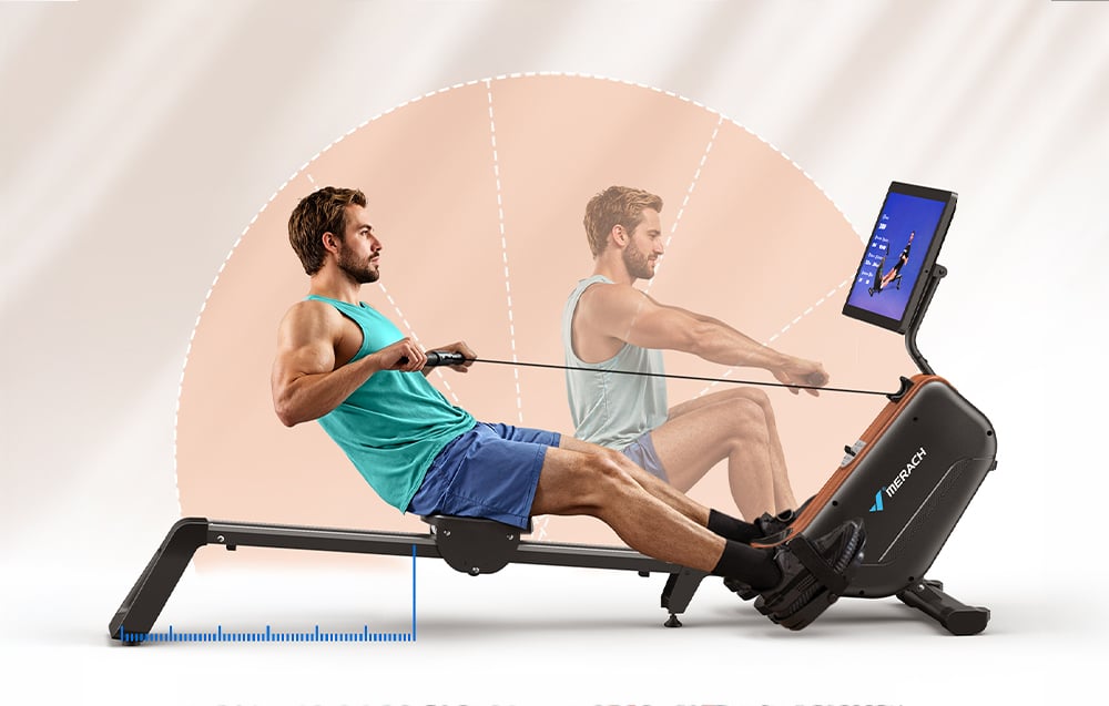 MERACH MR-R15B3-EU Rowing Machine aprašymas - Prekės nuotrauka