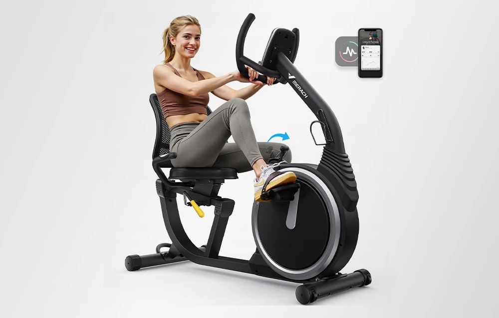 MERACH MR-S19 Recumbent Bike aprašymas - Prekės nuotrauka