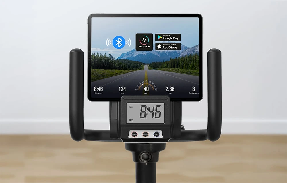 MERACH MR-S23B1-EU recumbent exercise bike (juodas) aprašymas - Prekės nuotrauka MERACH MR-S23B1-EU recumbent exercise bike (juodas) aprašymas - Prekės nuotrauka