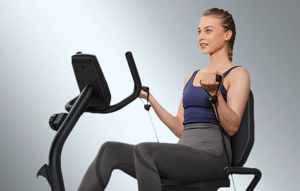 MERACH MR-S23B1-EU recumbent exercise bike (juodas) aprašymas - Prekės nuotrauka MERACH MR-S23B1-EU recumbent exercise bike (juodas) aprašymas - Prekės nuotrauka