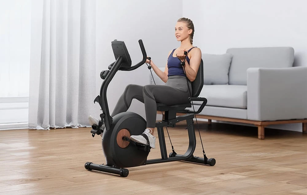 MERACH MR-S23B1-EU recumbent exercise bike (juodas) aprašymas - Prekės nuotrauka MERACH MR-S23B1-EU recumbent exercise bike (juodas) aprašymas - Prekės nuotrauka