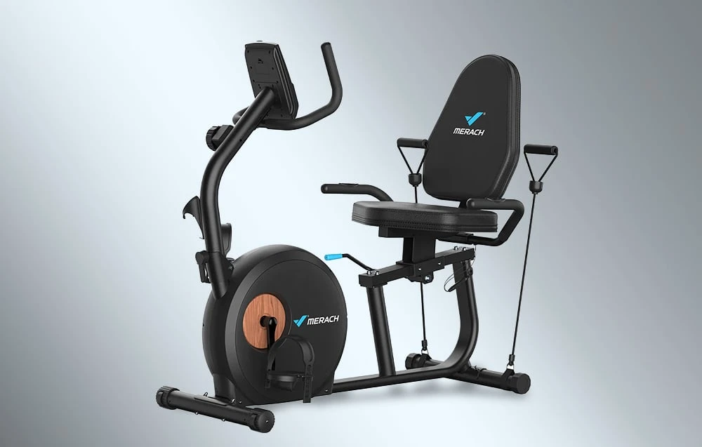 MERACH MR-S23B1-EU recumbent exercise bike (juodas) aprašymas - Prekės nuotrauka MERACH MR-S23B1-EU recumbent exercise bike (juodas) aprašymas - Prekės nuotrauka