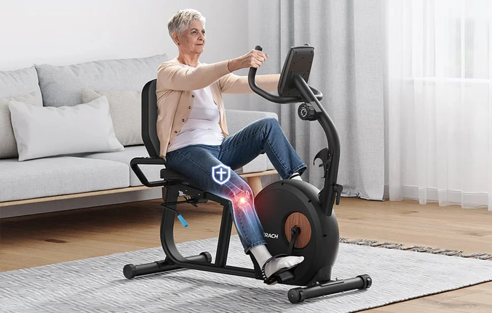 MERACH MR-S23B1-EU recumbent exercise bike (juodas) aprašymas - Prekės nuotrauka MERACH MR-S23B1-EU recumbent exercise bike (juodas) aprašymas - Prekės nuotrauka