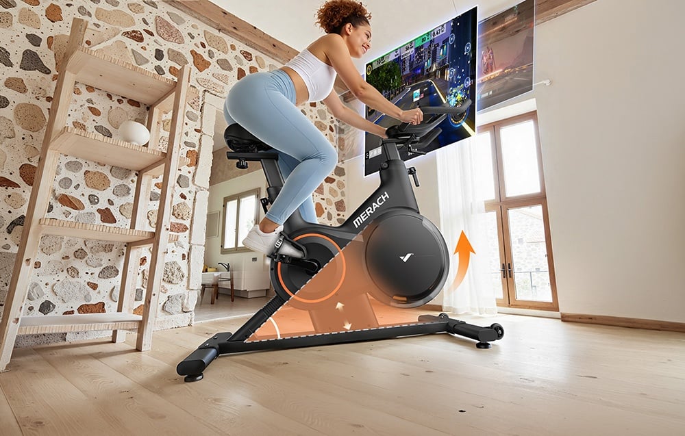 MERACH MR-S28B1 Spinning Bike aprašymas - Prekės nuotrauka