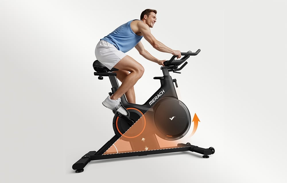 MERACH MR-S28B1 Spinning Bike aprašymas - Prekės nuotrauka