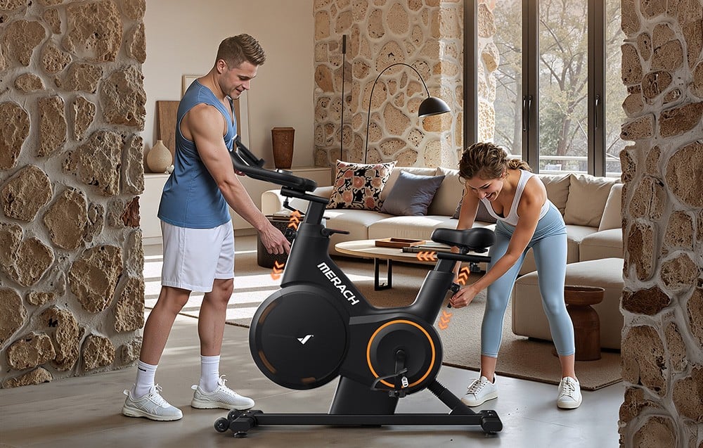 MERACH MR-S28B1 Spinning Bike aprašymas - Prekės nuotrauka