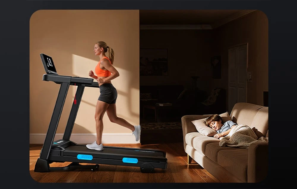 MERACH Treadmill MR-T12B1-EU (juodas) aprašymas - Prekės nuotrauka