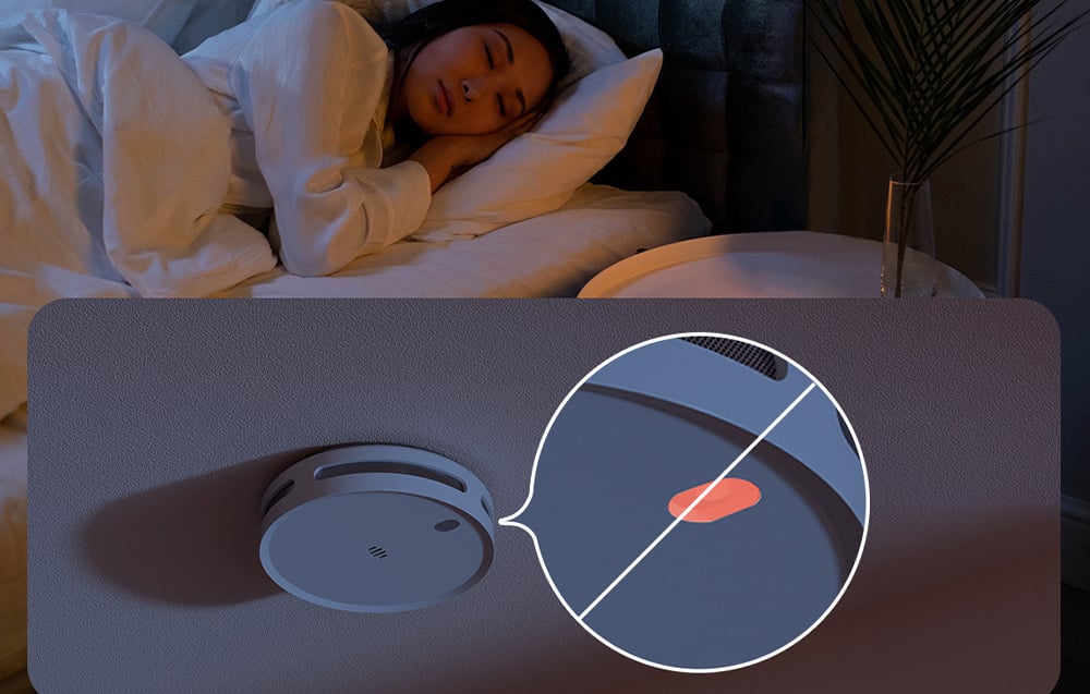 MEROSS MA151HMATRI-EU Smart Smoke Detector aprašymas - Prekės nuotrauka