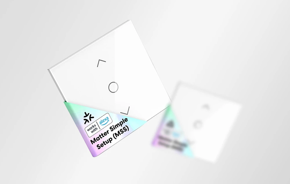 Meross MRS100MA(EU) Smart WiFi Blind Switch (Matter) aprašymas - Prekės nuotrauka Meross MRS100MA(EU) Smart WiFi Blind Switch (Matter) aprašymas - Prekės nuotrauka