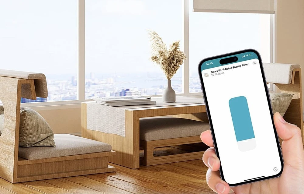 Meross MRS100MA(EU) Smart WiFi Blind Switch (Matter) aprašymas - Prekės nuotrauka Meross MRS100MA(EU) Smart WiFi Blind Switch (Matter) aprašymas - Prekės nuotrauka