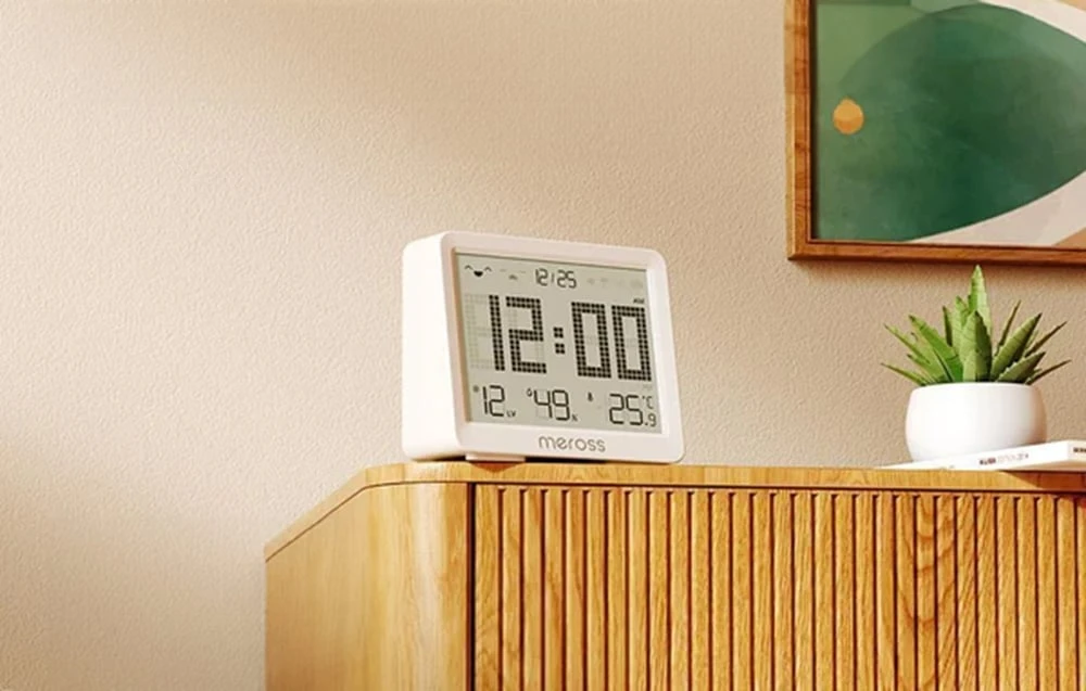Meross MS130-EU išmanusis temperatūros ir drėgmės jutiklis aprašymas - Prekės nuotrauka