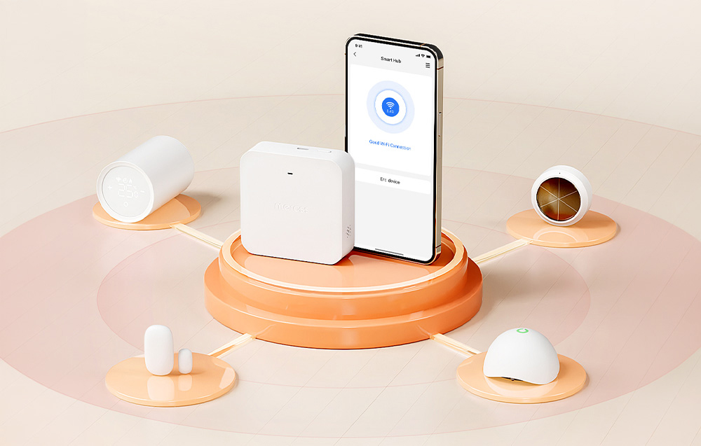 MEROSS MSH400HK-EU Smart Wi-Fi Gateway aprašymas - Prekės nuotrauka