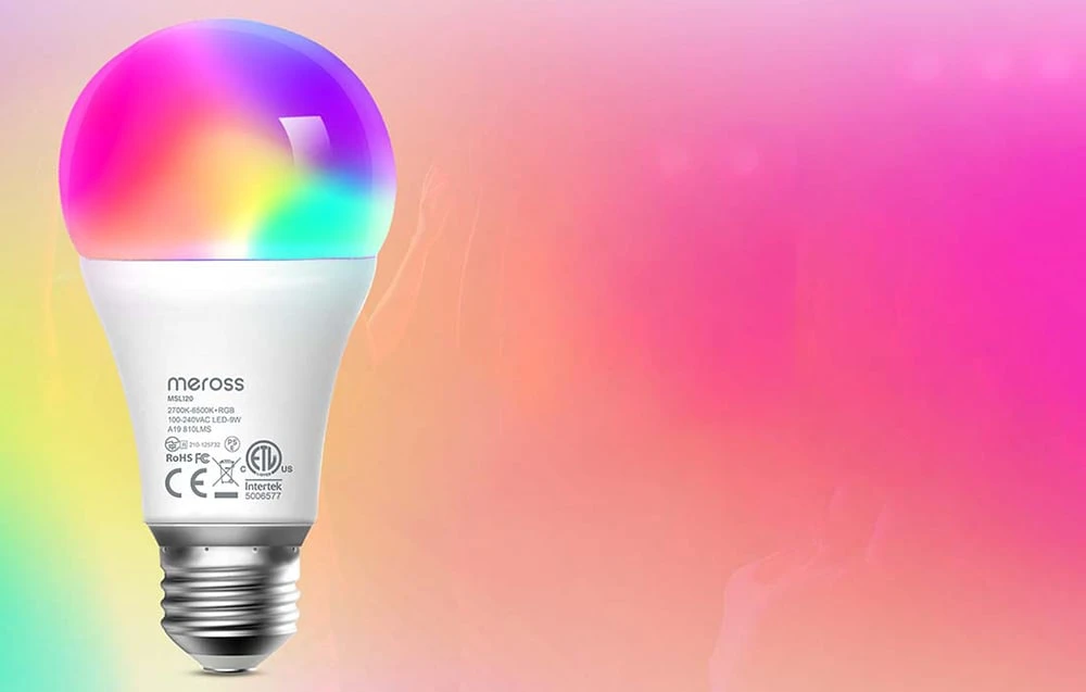 „Meross MSL120“ išmanioji „WiFi“ LED lemputė („HomeKit“) aprašymas - Prekės nuotrauka