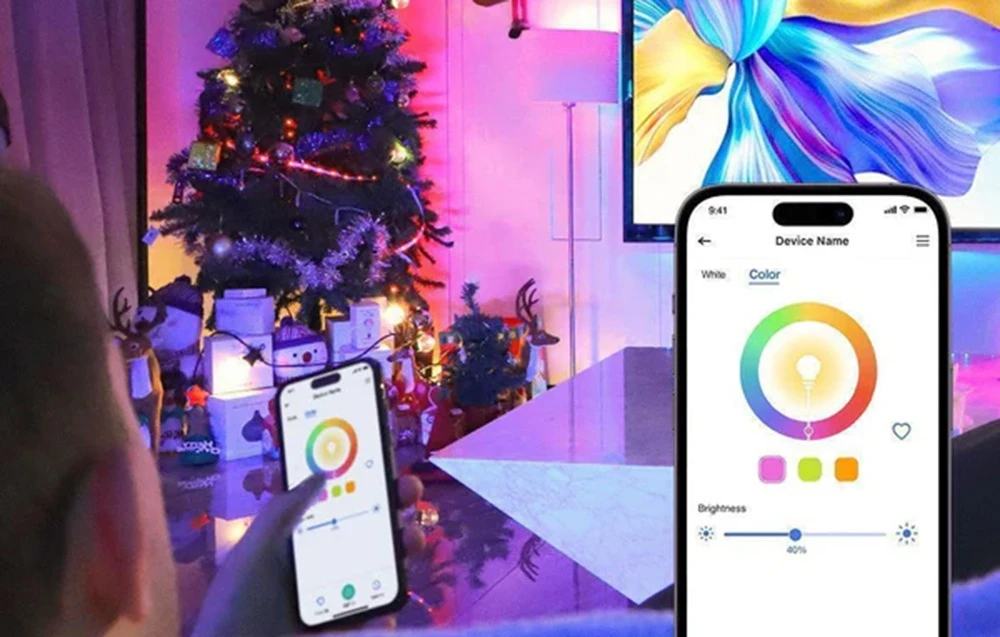 Inteligentna żarówka LED WiFi Meross MSL120 (HomeKit) (czteropak) aprašymas - Prekės nuotrauka