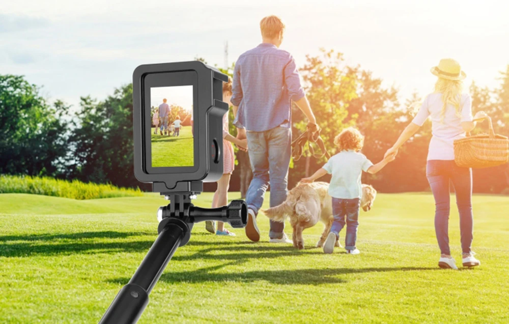 Metalinis narvas su šaltu batu PULUZ, skirtas DJI Osmo Action 4/3 aprašymas - Prekės nuotrauka Metalinis narvas su šaltu batu PULUZ, skirtas DJI Osmo Action 4/3 aprašymas - Prekės nuotrauka