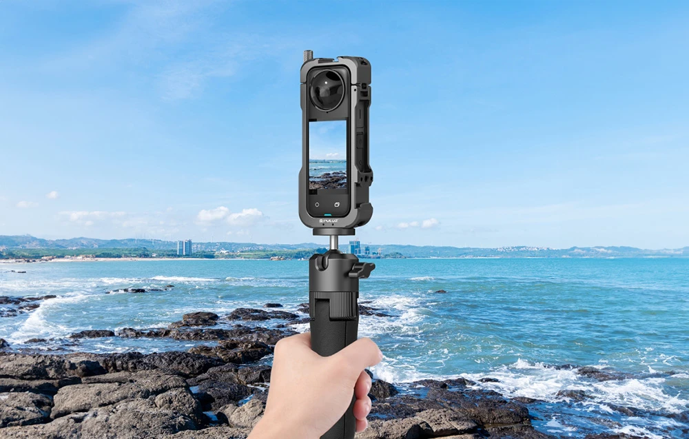 Puluz Metalinis apsauginis dėklas su objektyvo dangteliu, skirtas Insta360 X4 aprašymas - Prekės nuotrauka Puluz Metalinis apsauginis dėklas su objektyvo dangteliu, skirtas Insta360 X4 aprašymas - Prekės nuotrauka