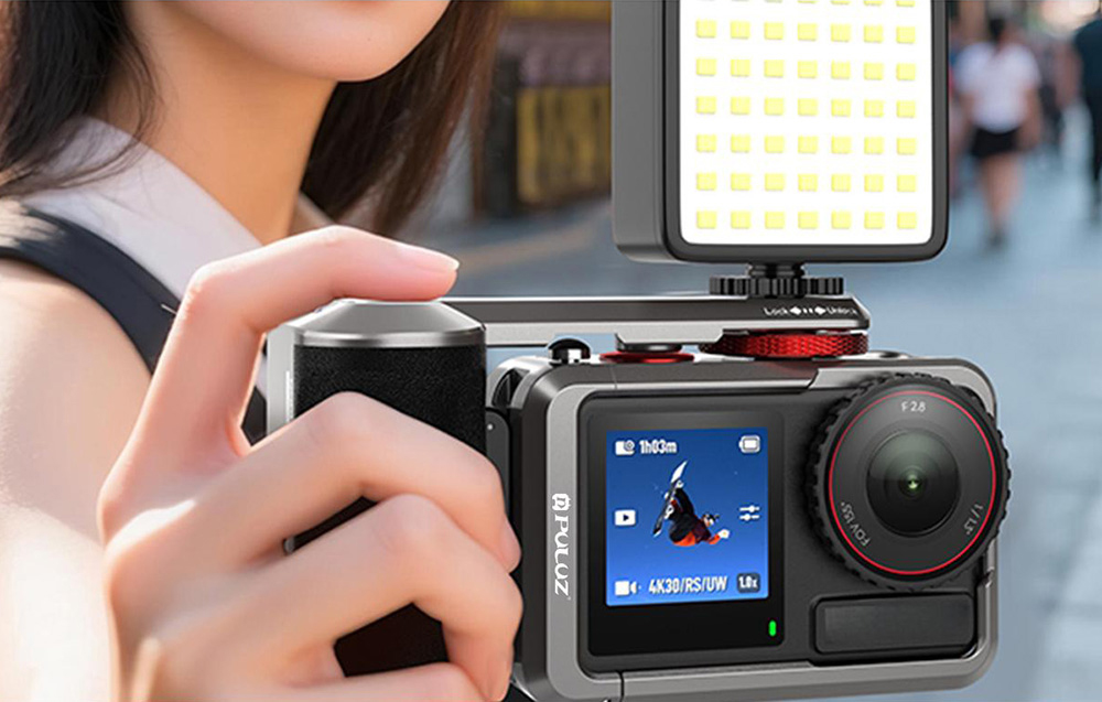 Metalinis apsauginis dėklas su „Puluz“ rankena, skirtas DJI Osmo Action 5 Pro / Action 4 / Action 3 aprašymas - Prekės nuotrauka Metalinis apsauginis dėklas su „Puluz“ rankena, skirtas DJI Osmo Action 5 Pro / Action 4 / Action 3 aprašymas - Prekės nuotrauka