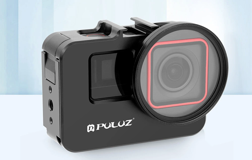 PULUZ metalinis dėklas, skirtas Insta360 Ace Pro / Ace (PU966B) aprašymas - Prekės nuotrauka PULUZ metalinis dėklas, skirtas Insta360 Ace Pro / Ace (PU966B) aprašymas - Prekės nuotrauka