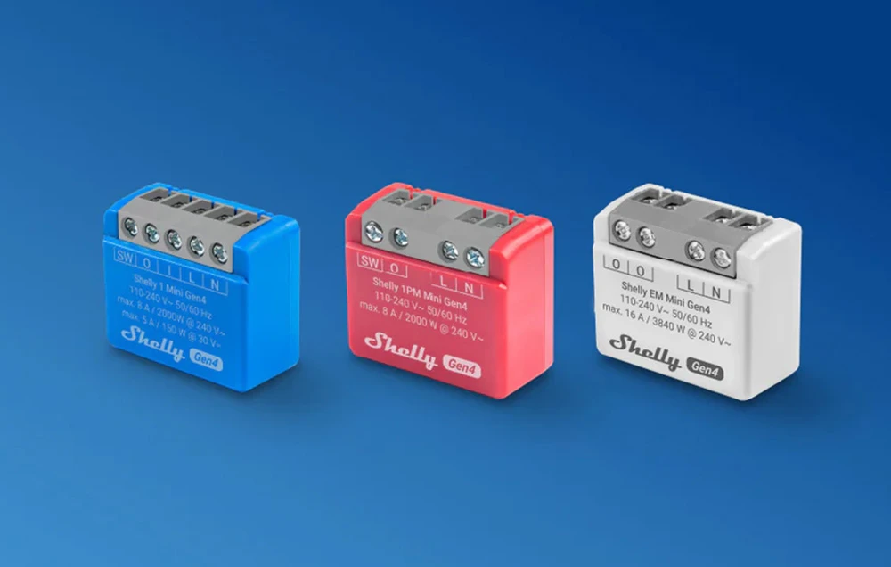 Shelly EM Mini Gen4 galios matuoklio modulis 16A (WiFi, Bluetooth, Zigbee, Matter) aprašymas - Prekės nuotrauka Shelly EM Mini Gen4 galios matuoklio modulis 16A (WiFi, Bluetooth, Zigbee, Matter) aprašymas - Prekės nuotrauka
