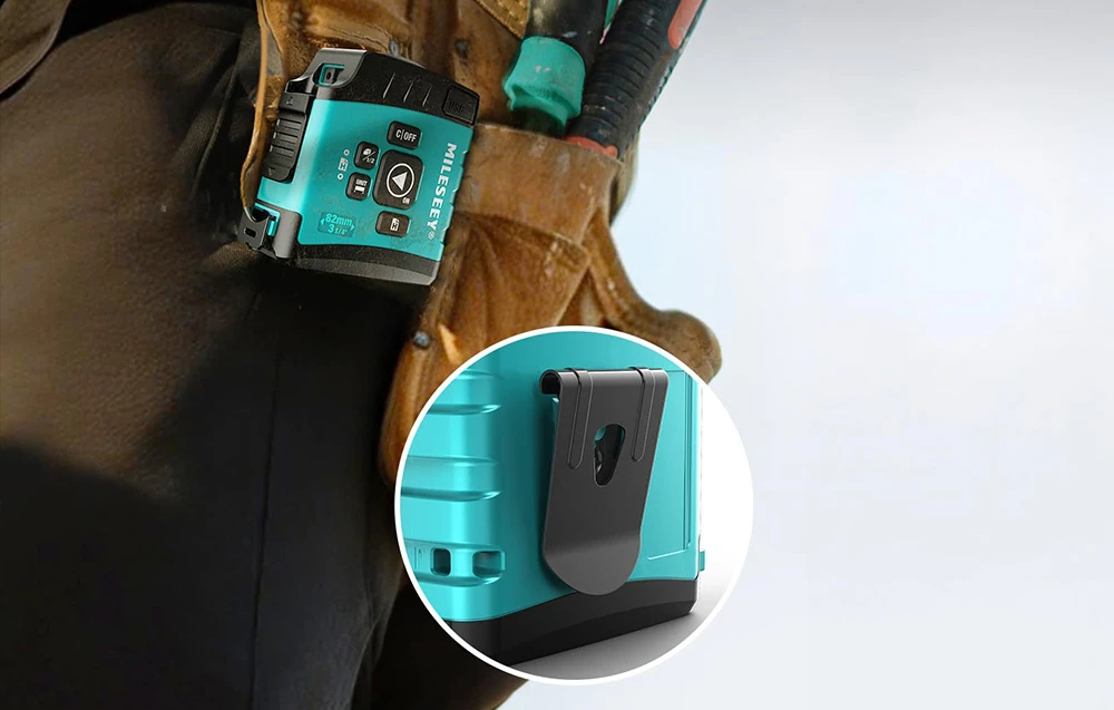 Mileseey DT20 lazerinis Distance Measurer with a 40-meter measuring tape aprašymas - Prekės nuotrauka