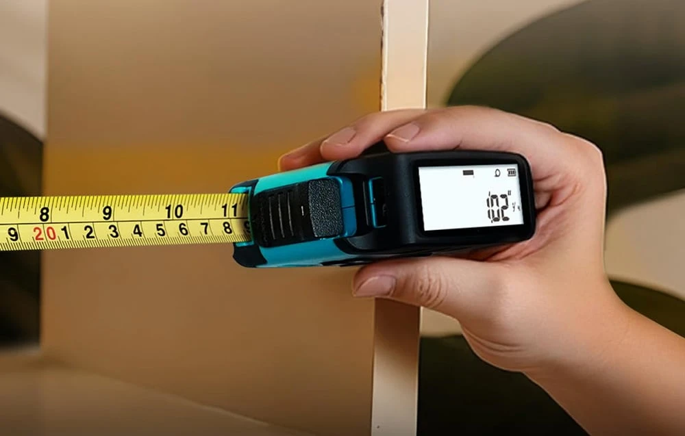 Mileseey DT20 lazerinis Distance Measurer with a 40-meter measuring tape aprašymas - Prekės nuotrauka