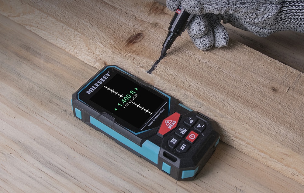 Matavimo Priemonė - Mileseey S7 Lazerinis Atstumo Matuoklis 100m, ±2 mm Tikslumas, Bluetooth, IP65 Juodas aprašymas - Prekės nuotrauka Matavimo Priemonė - Mileseey S7 Lazerinis Atstumo Matuoklis 100m, ±2 mm Tikslumas, Bluetooth, IP65 Juodas aprašymas - Prekės nuotrauka