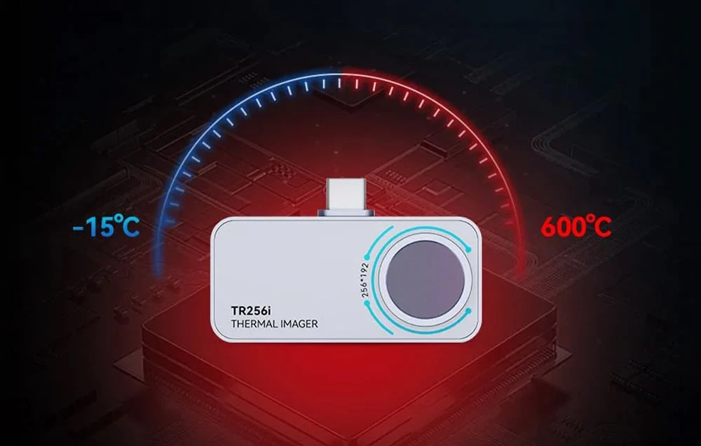 Mileseey TR256i Mini Thermal Camera for iPhone aprašymas - Prekės nuotrauka