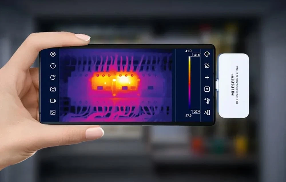 Mileseey TR256i Mini Thermal Camera for iPhone aprašymas - Prekės nuotrauka