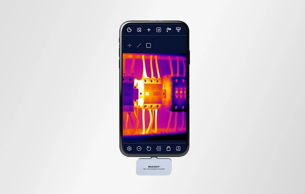 Mileseey TR256i Mini Thermal Camera for iPhone aprašymas - Prekės nuotrauka