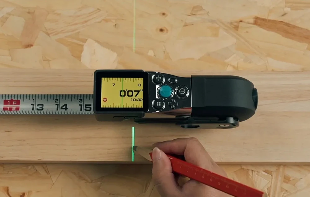 Mileseey XTAPE1 lazerinis Distance Meter with a 100-meter measuring tape aprašymas - Prekės nuotrauka
