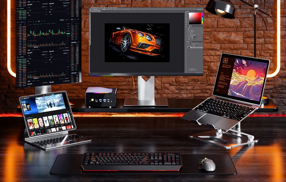 Mini PC GMKtec K12 Ryzen 7 H 225 16GB 255 32GB RAM + 1TB SSD WIN 11 Pro aprašymas - Prekės nuotrauka Mini PC GMKtec K12 Ryzen 7 H 225 16GB 255 32GB RAM + 1TB SSD WIN 11 Pro aprašymas - Prekės nuotrauka