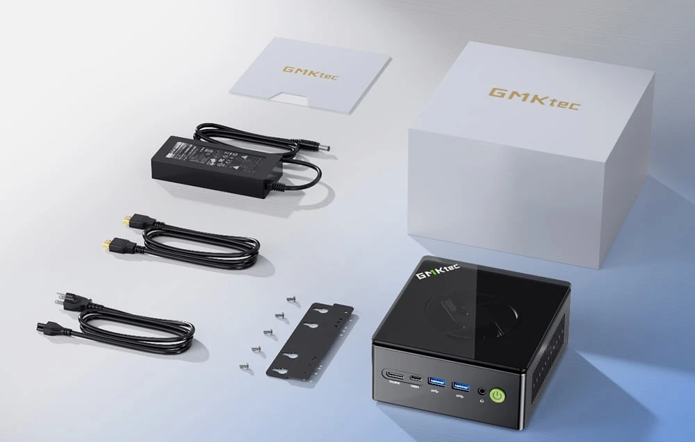 Mini PC GMKtec K8 Ryzen 7 8845HS 32GB RAM + 1TB WIN 11 Pro aprašymas - Prekės nuotrauka Mini PC GMKtec K8 Ryzen 7 8845HS 32GB RAM + 1TB WIN 11 Pro aprašymas - Prekės nuotrauka