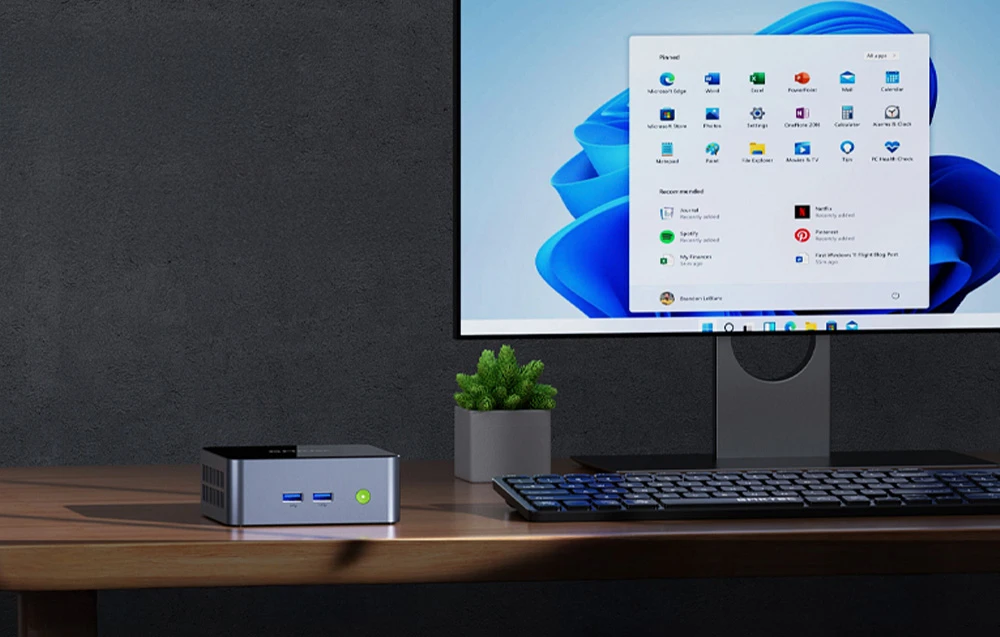 Mini PC GMKtec M2 Pro S Intel i7-1185G7 16GB RAM + 512GB SSD WIN 11 Pro aprašymas - Prekės nuotrauka