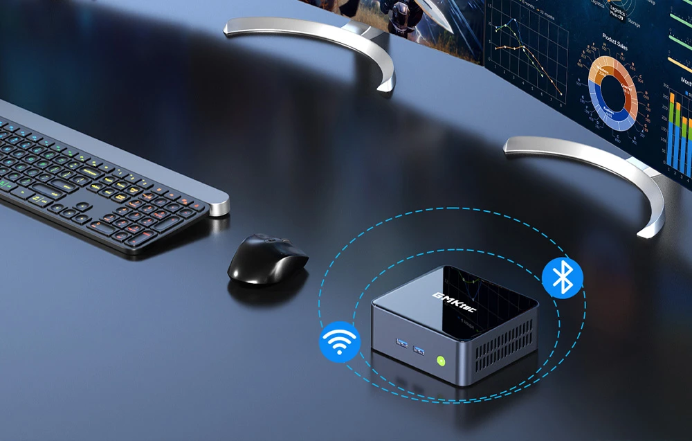 Mini PC GMKtec M2 Pro S Intel i7-1185G7 16GB RAM + 512GB SSD WIN 11 Pro aprašymas - Prekės nuotrauka